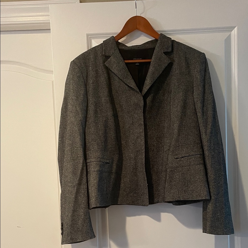 Ann Taylor Charcoal Blazer